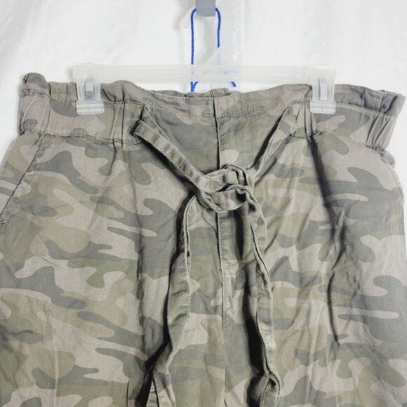 Camo Green Straight Leg Pants by Stitches Olive - Picture 3 of 11